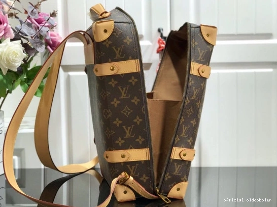 Official oldcobbler SOFT LOUIS BACKPACK TRUNK PM VUITTON 0820